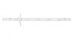 LED-moodul Ultra-Board 7 WP / 12VDC / 5,88W / 640lm / 180&deg; / 7x3030SMD / IP66 / 6500K / juhe 120mm