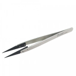 Staatilist kiirgust hajutav pehme otsaga pintsett (peened otsad) 130mm TZ-300A Pro'sKit