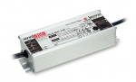60W high efficiency LED power supply 24V 2.5A, PFC, IP67, MEAN WELL