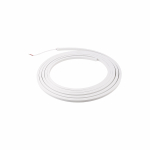 LED riba NEON FLEX 24Vdc, 9,6W/m, k&uuml;lmvalge 6500K, 10x10mm, 5m ritė, IP67