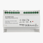 Zigbee DIN-siini releemoodul, 4x16 A, 100&ndash;230 V vahelduvvool