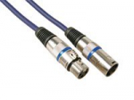 Prof. DMX juhe XLR 3pin pistik - XLR 3pin Pesa 10m