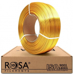 H&otilde;&otilde;gniit PLA Silk Gold 1.75mm 1kg, t&auml;idis Rosa3D