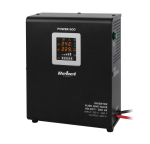 POWER-500 500VA/300W 12V/230Vac inverter sinusoidse v&auml;ljundpinge ja laadimisfunktsiooniga