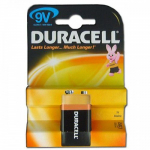 Leelispatarei 6LR61 (1604, 6F22, 522) 9V Duracell