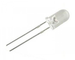 LED diood, &Oslash;5mm, punane / roheline vilkuv, matt 3500/7000mcd