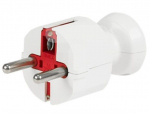 Pistik Schuko  valge 220V 10A