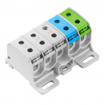 WPD 530 5X50/5X50 3XGY/1XBL/1XGN įvadinis gnybtas, 50mm2 150A, 1000V, Weidmuller
