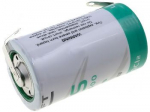 Liitiumpatarei R20(D) LS33600CNR 3.6V 16500mAh Solder rad. Saft