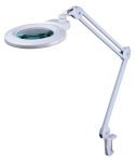 T&ouml;&ouml;lamp 16 W,  230VAC, suurendusklaasiga &Oslash;178mm, 5 dioptrit, SMD LED