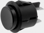 L&uuml;liti OFF-(ON) mittefikseeruv, 4k. 16A/250VAC DPST-NO &Oslash;25mm, &uuml;mmargune must