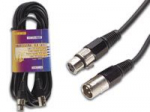 Prof. juhe XLR 3pin pistik - XLR 3pin Pesa 10m