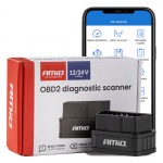 OBD2 diagnostika skanner, PIC25K80, Bluetooth, AMIO