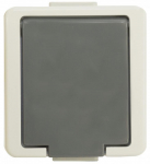 Pistikupesa kaanega IP44, 250V, 16A