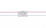 LED moodul 12V 0.5W, punane, 170&deg;, IP67, LEMLUX