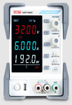 Laboratory power supply 0&ndash;32 VDC, 0&ndash;6 A, 10 mV / 1 mA resolution, linear, UNI‑T.