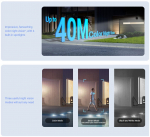 Juhtmevaba Wi-Fi kaamera H9C, topelt objektiiv 2K F2.8 + 2K F6 mm, PT, IP65, EZVIZ