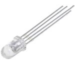 LED &Oslash;5mm RGB klaar 500/1560/750mcd 100&deg;