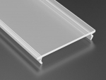 LED profiili kate PMMA, WIDE, matt, 2.02m, [SOLIS, iLEDO, INSO, DULIO, CLARO], 11-2032-20, LUMINES (saatmine aunult kulleriga)