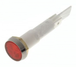 Signaallamp 230V &Oslash;10mm punane