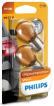 Lambid 12V 21W BAU15s kollane, PHILIPS, 2 tk