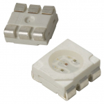 LED diood 5x5mm PLCC6 punane 120&deg; 1900mcd 60mA
