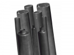 Termokahanev toru, liimkihiline 12/4mm, must