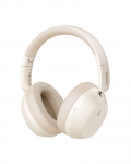 Juhtmevabad Bluetooth 5.3 Over-Ear k&otilde;rvaklapid Bass 35 Max mikrofoniga, valge