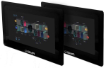LCD touch display 10,1", 10-point capacitive touch, 16:9, 1366x768, 1xHDMI,1xVGA, 1xDVI, 1x I/O Audio, 1xRJ45-USB for touch input