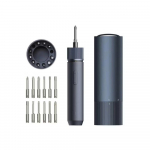 HOTO QWLSD001 cordless precision screwdriver + bit set (blue)