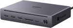 Dokkimisjaam 10in1 Thunderbolt 5 (USB-C) - 2xTBT5 DisplayPort, RJ45, USB3.0 Maxidok Revodok U712 UGREEN