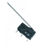 Mikrol&uuml;liti ON-(ON) mittefikseeritav, 3 positsioonilinek. 3A/250VAC, SPDT 19.8x6.4x10.2mm, 6.3mm kontaktid, pikkus 50mm, HIGHLY