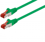 CAT 6 pat&scaron;kaabel S/FTP (PiMF), roheline, 0,25 m - CU