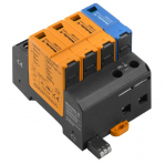 &Uuml;lepingekaitse Surge voltage arrester, Low voltage, Surge protection, with remote contact, TN-C-S, TN-S, TT, IT with N, IT without N