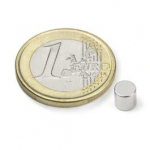 Magnet, &Oslash;5x5mm, NdFeB, N45