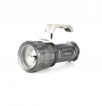 LED taskulamp 10W, CREE, 3 x 18650 (2200mAh) laetav, ASALITE
