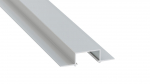 LED-profiil, anodeeritud alumiinium, s&uuml;vistatav, HIRO, 2m
