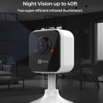 Juhtmevaba Wi-Fi sisekaamera H1C, 1080p, Micro SD kuni 256GB