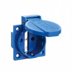 16A 2PIN kaitsepistikuga TYP1601-IP44