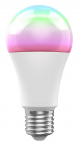 LED-pirn E27, 230V, 10W, 806lm, 2700K - 6500K, CCT, RGB, nutikas Wi-Fi, rakendusega juhitav, TUYA, WOOX
