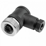 &Uuml;mmargune pistik (kohandatav kohapeal), M12, A-koodiga, kruvi&uuml;hendus, pooluste arv: 5, IP67, varjestus&uuml;hendus: Ei Weidmuller