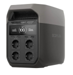 EcoFlow DELTA 3 kaasaskantav elektrijaam LiFePO4 1024 Wh 1800 W