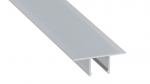 LED-profiil LED-ribadele, alumiiniumist anodeeritud, s&uuml;vistatud, FALCO, 3m
