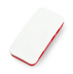 Originaalne &uuml;mbris Raspberry Pi Zero/ Zero2 jaoks &ndash; punane-valge