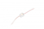 LED moodul, 12Vdc, 0,24W, AXS-1, 25lm, 3000K, as&uuml;mmeetriline objektiiv &ndash; 183&deg; x 142&deg;, IP67, BERGMEN
