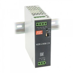 240W &uuml;he v&auml;ljundiga DIN r&ouml;&ouml;pmel toiteallikas 24V 10A, MEAN WELL