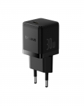 Seina kiirlaadija Palm 30W USB-C QC3.0 PD3.0 koos USB-C kaabliga 1m, must
