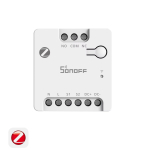 Nutirelee MINI-ZBD, Zigbee, kuivkontakt NO/NC, 100&ndash;240 V vahelduvvool / 12&ndash;48 V alalisvool, SONOFF