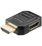 Adapter, HDMI pesa  - HDMI pistik, nurk 90&deg;