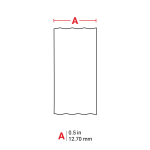 M211ja M210 Nailonriidest plaastripaneel ning juhtme- ja kaablisildid 12.7mm x 4.88m M21-500-499  BRADY